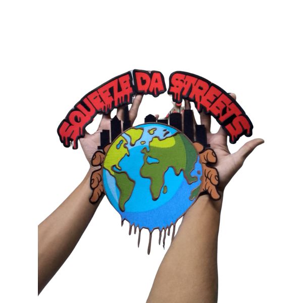 embriodery patches in custom shapes 