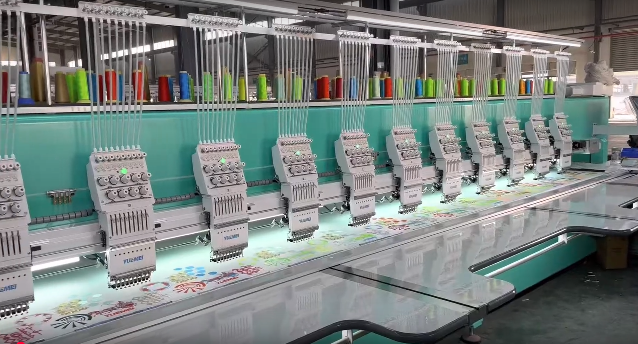 custom embriodery machine